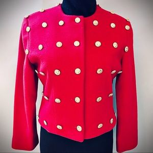 Designer Patrick Kelly 80’s Button Jacket Vintage